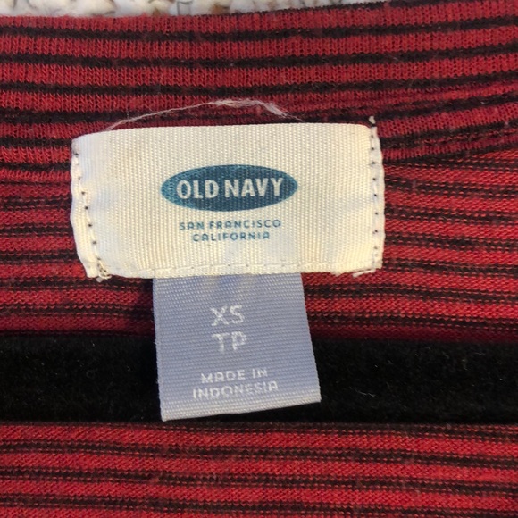 Red & Black striped lightweight tee by Old Navy - Picture 2 of 4